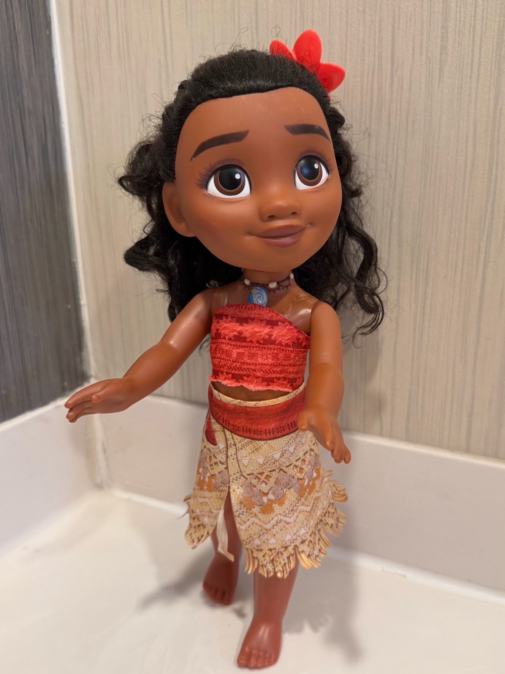 Disney Red Hawaiian Doll for Kids - Moana-Inspired Fashion Doll